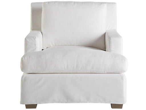 Universal Furniture Love Joy Bliss Malibu Slipcover Chair in Smoke On The Water image