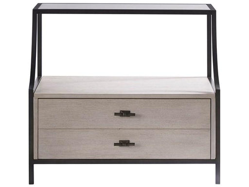 Universal Furniture Midtown Stone Top Nightstand in Flannel image