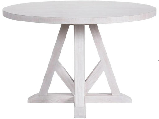 Universal Furniture Modern Farmhouse Wright Round Dining Table in Picket Fence image