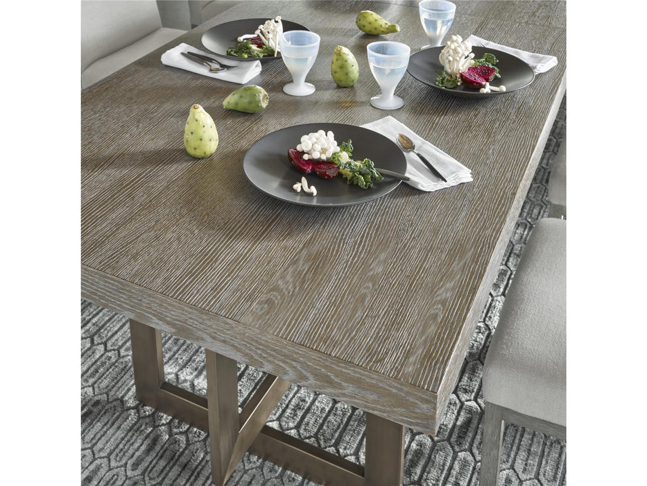 Universal Furniture Modern Jamison Dining Table in Charcoal