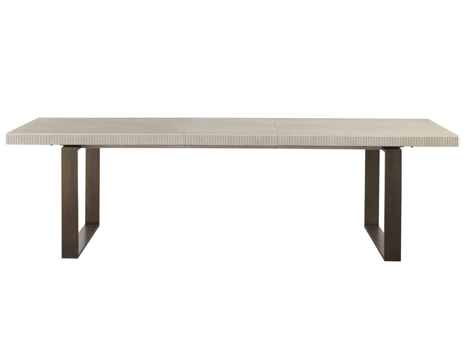 Universal Furniture Modern Robards Rectangular Dining Table in Quartz