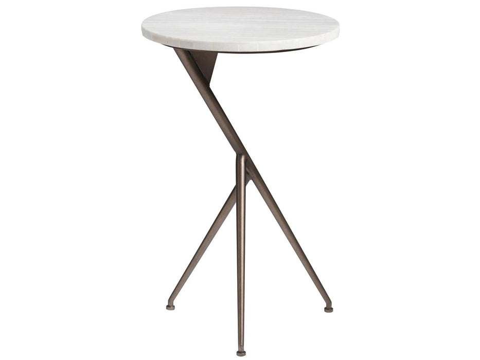 Universal Furniture Oslo Round End Table in Silhouette image