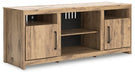 Hyanna 63" TV Stand with Electric Fireplace - Affordable Home Luxury