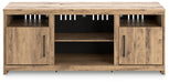 Hyanna 63" TV Stand with Electric Fireplace - Affordable Home Luxury