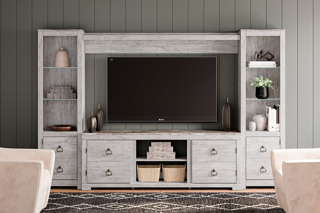 Willowton 4-Piece Entertainment Center - Affordable Home Luxury