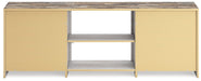 Willowton TV Stand with Electric Fireplace - Affordable Home Luxury