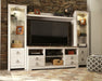 Willowton 4-Piece Entertainment Center - Affordable Home Luxury