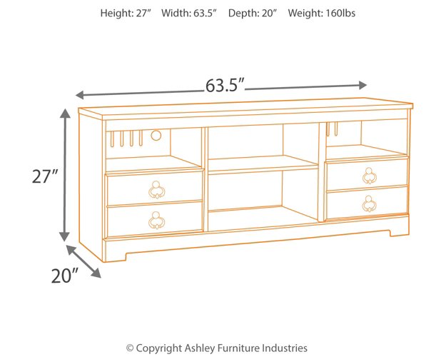 Willowton 64" TV Stand - Affordable Home Luxury