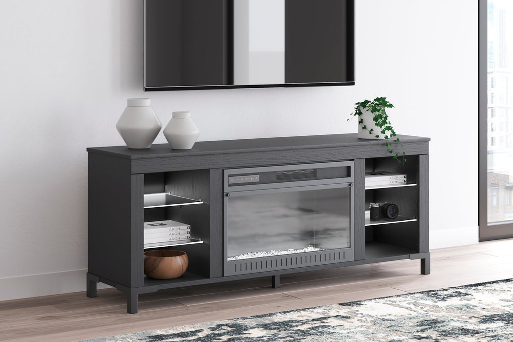 Cayberry 3-Piece Entertainment Center with Electric Fireplace - Affordable Home Luxury