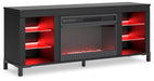 Cayberry 3-Piece Entertainment Center with Electric Fireplace - Affordable Home Luxury