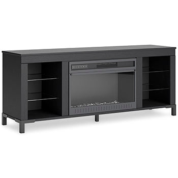 Cayberry 3-Piece Entertainment Center with Electric Fireplace - Affordable Home Luxury