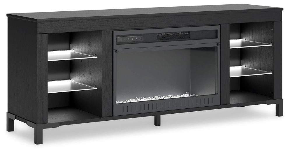 Cayberry 3-Piece Entertainment Center with Electric Fireplace - Affordable Home Luxury