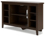 Camiburg Corner TV Stand with Electric Fireplace - Affordable Home Luxury