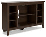 Camiburg Corner TV Stand with Electric Fireplace - Affordable Home Luxury