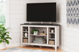 Dorrinson Corner TV Stand - Affordable Home Luxury