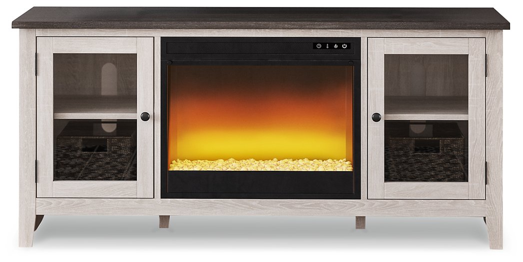 Dorrinson 60" TV Stand with Electric Fireplace - Affordable Home Luxury