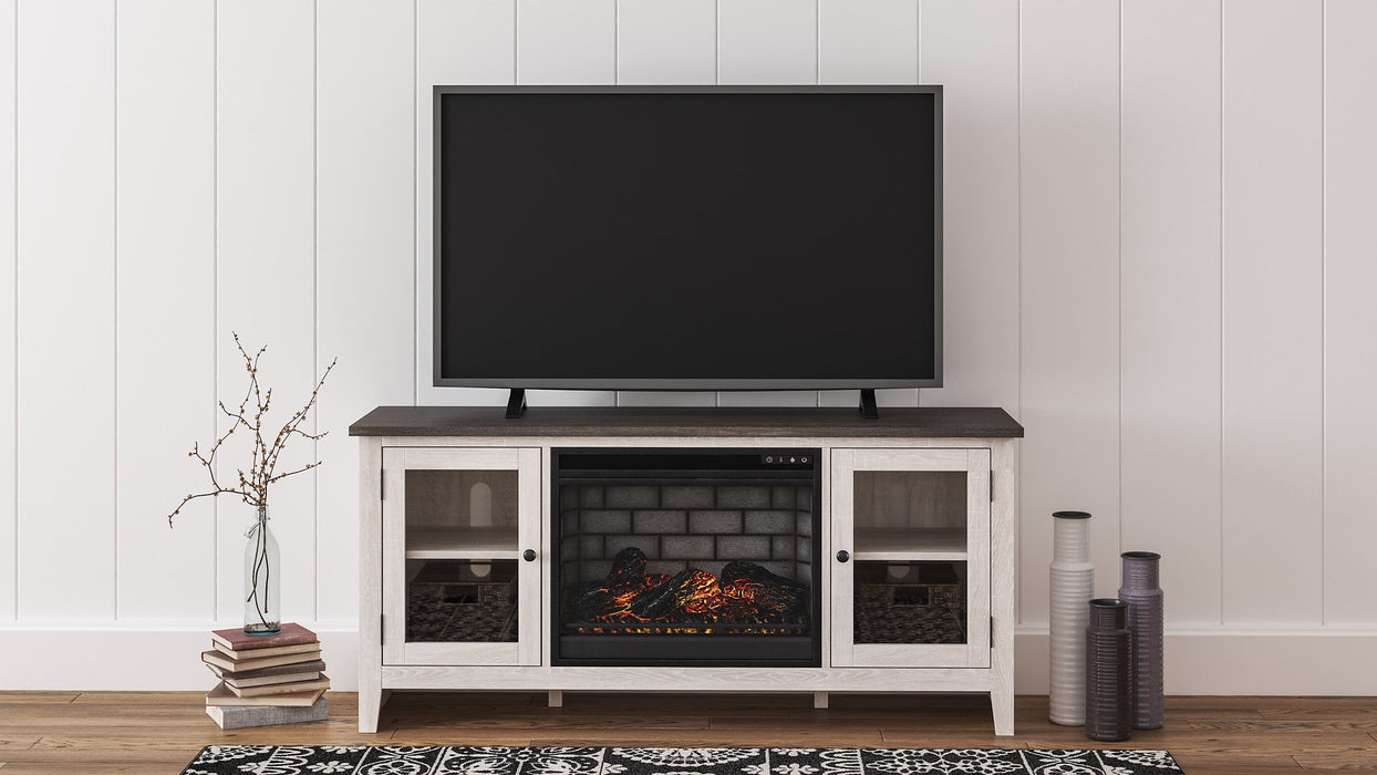 Dorrinson 60" TV Stand with Electric Fireplace - Affordable Home Luxury