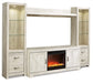 Bellaby 4-Piece Entertainment Center with Fireplace - Affordable Home Luxury