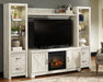 Bellaby 4-Piece Entertainment Center with Electric Fireplace - Affordable Home Luxury