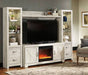 Bellaby 4-Piece Entertainment Center with Fireplace - Affordable Home Luxury