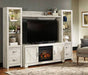 Bellaby 4-Piece Entertainment Center with Electric Fireplace - Affordable Home Luxury