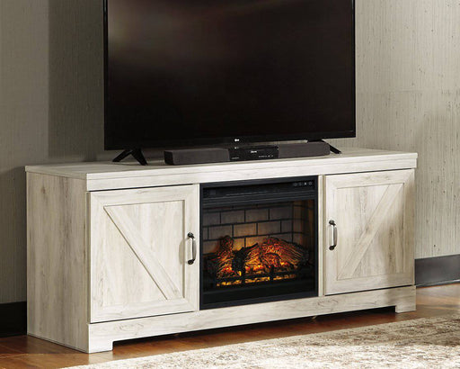 Bellaby 63" TV Stand with Electric Fireplace - Affordable Home Luxury