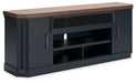 Landocken 83" TV Stand with Electric Fireplace - Affordable Home Luxury