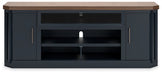 Landocken 83" TV Stand with Electric Fireplace - Affordable Home Luxury