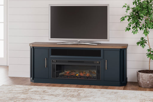 Landocken 83" TV Stand with Electric Fireplace - Affordable Home Luxury