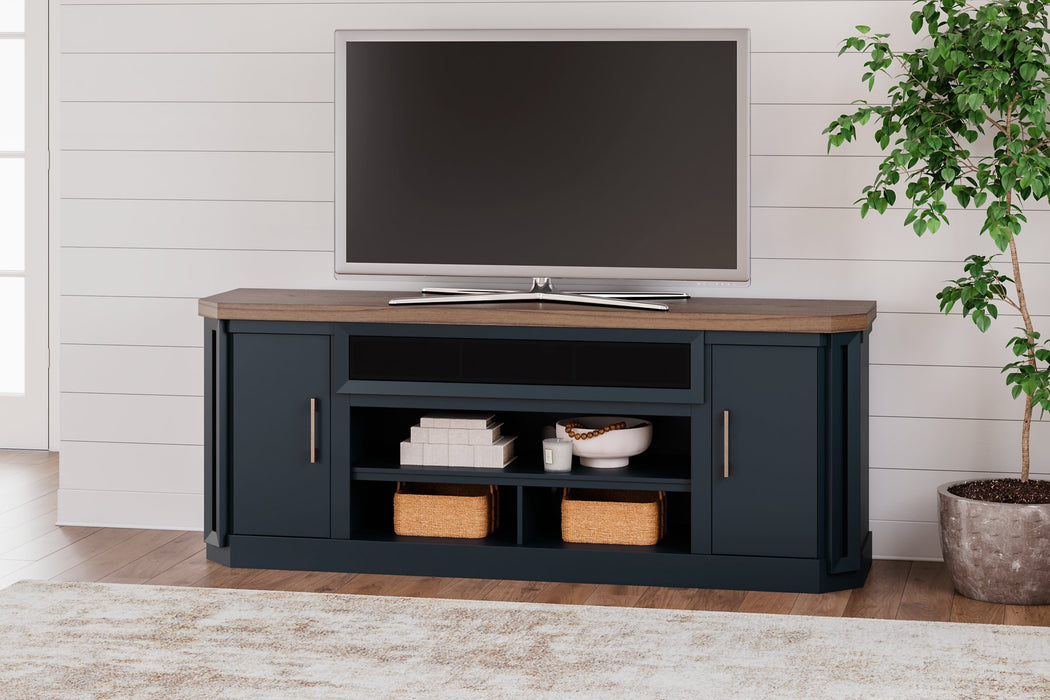 Landocken 83" TV Stand with Electric Fireplace - Affordable Home Luxury