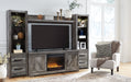 Wynnlow 4-Piece Entertainment Center with Electric Fireplace - Affordable Home Luxury