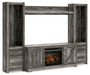 Wynnlow 4-Piece Entertainment Center with Electric Fireplace - Affordable Home Luxury