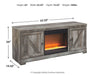 Wynnlow 63" TV Stand with Electric Fireplace - Affordable Home Luxury