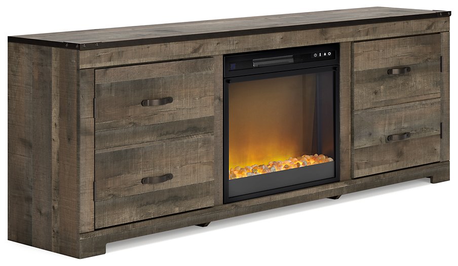 Trinell TV Stand with Electric Fireplace - Affordable Home Luxury