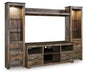 Trinell 4-Piece Entertainment Center - Affordable Home Luxury