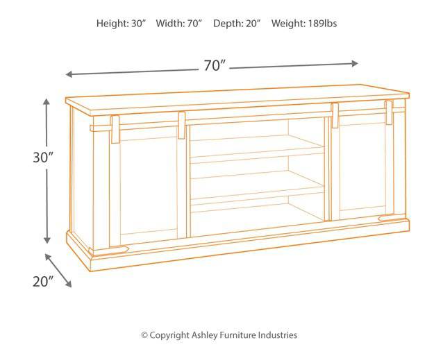 Budmore 70" TV Stand - Affordable Home Luxury