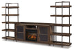 Starmore 3-Piece Wall Unit with Electric Fireplace - Affordable Home Luxury