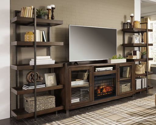 Starmore 3-Piece Wall Unit with Electric Fireplace - Affordable Home Luxury