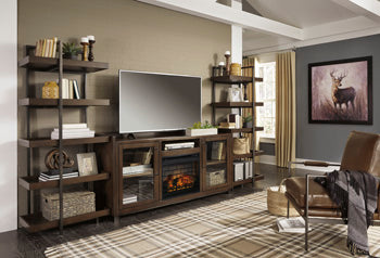 Starmore 3-Piece Wall Unit with Electric Fireplace - Affordable Home Luxury