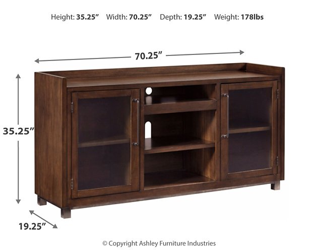 Starmore 70" TV Stand with Electric Fireplace - Affordable Home Luxury