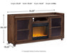 Starmore 70" TV Stand with Electric Fireplace - Affordable Home Luxury