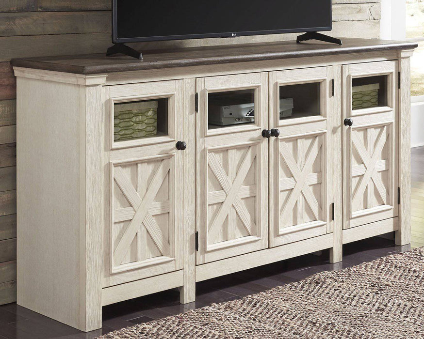 Bolanburg 74" TV Stand - Affordable Home Luxury