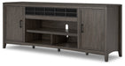 Montillan 84" TV Stand with Electric Fireplace - Affordable Home Luxury