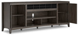 Montillan 84" TV Stand with Electric Fireplace - Affordable Home Luxury