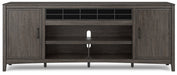 Montillan 84" TV Stand with Electric Fireplace - Affordable Home Luxury