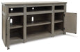 Moreshire 72" TV Stand with Electric Fireplace - Affordable Home Luxury