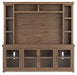 Boardernest 85" TV Stand with Hutch - Affordable Home Luxury