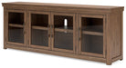 Boardernest 85" TV Stand with Hutch - Affordable Home Luxury