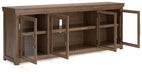 Boardernest 85" TV Stand with Hutch - Affordable Home Luxury