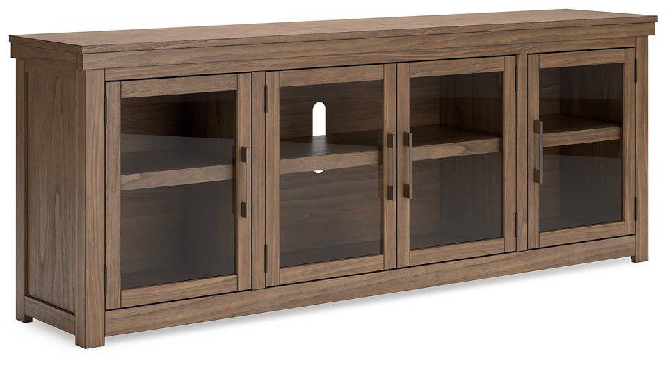 Boardernest 85" TV Stand with Hutch - Affordable Home Luxury